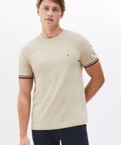 SIGNATURE CUFFS CREW-NECK T-SHIRT