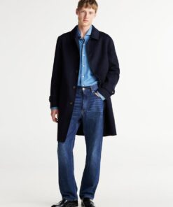 SMART CASUAL LONGLINE CAR COAT