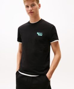 STACK LOGO SLIM T-SHIRT