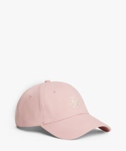 TH MONOGRAM EMBROIDERY BASEBALL CAP