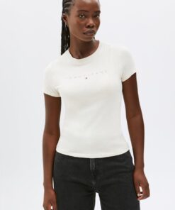 SLIM TONAL LINEAR TEE
