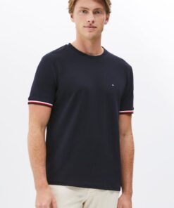 SIGNATURE CUFFS CREW-NECK T-SHIRT