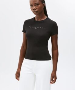 SLIM TONAL LINEAR TEE