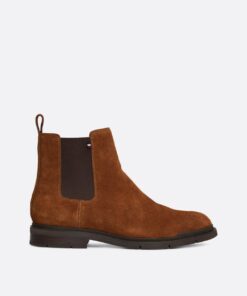 SUEDE WARM LINED CHELSEA BOOTS