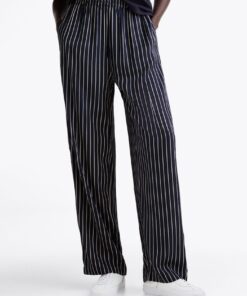 STRIPE RELAXED TROUSERS
