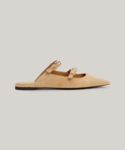 SUEDE POINTED MULES