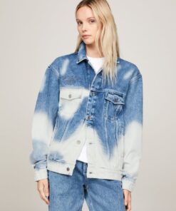 OMBRE DUAL GENDER DENIM TRUCKER JACKET