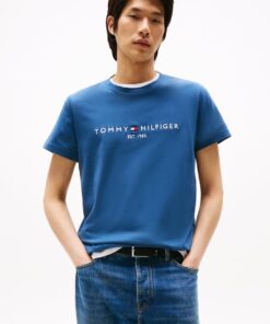 LOGO EMBROIDERY SLIM T-SHIRT