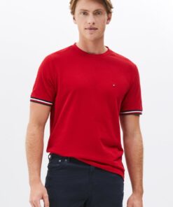 SIGNATURE CUFFS CREW-NECK T-SHIRT