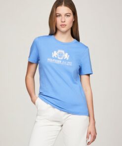 SLIM VARSITY CREW NECK T-SHIRT