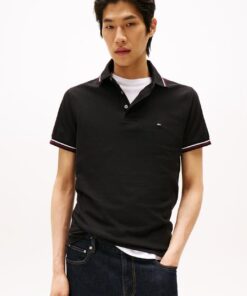 SLIM TIPPED POLO SHIRT