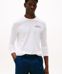 HILFIGER STACK LONG SLEEVE TEE