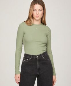 SLIM ESSENTIAL RIB LONG-SLEEVED