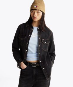 REGULAR FIT WESTERN DENIM SHIRT