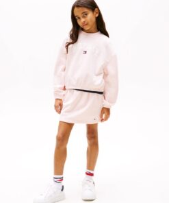 GIRLS 8-16 VARSITY RELAXED SWEATSHIRT