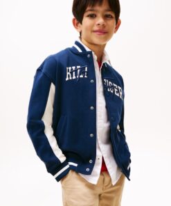BOYS 8-16 MIXED GRAPHIC BOMBER JACKET