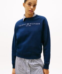 CHEST LOGO CREW NECK SWEATSHIRT