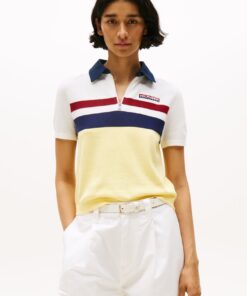 HILFIGER SAILING REGULAR COLOUR-BLOCKED POLO SHIRT