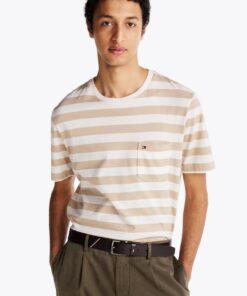 PATCH POCKET CREW NECK T-SHIRT