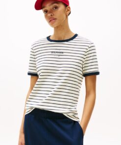 LOGO CONTRAST TRIM T-SHIRT