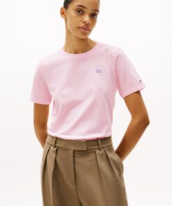 CONTRAST FLAG T-SHIRT