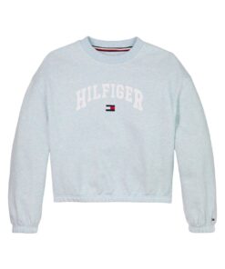 GIRLS 3-7 VARSITY RELAXED SWEATSHIRT