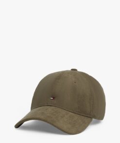 HILFIGER FLAG CORDUROY SIX-PANEL CAP