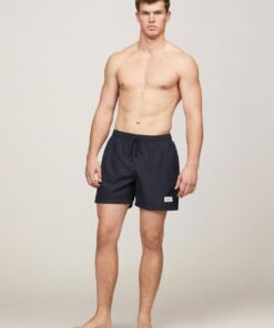 HILFIGER MONOTYPE MID LENGTH SWIM SHORTS