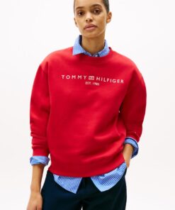 CHEST LOGO CREW NECK SWEATSHIRT