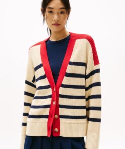 RELAXED V-NECK CARDIGAN