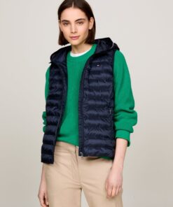 PADDED GLOBAL STRIPE VEST