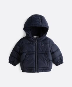 BABY HOODED PUFFER JACKET