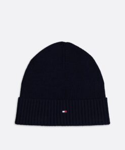 HILFIGER FLAG BEANIE WITH CASHMERE