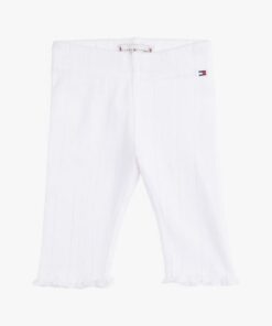 BABY POINTELLE KNIT SLIM LEGGINGS