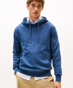 FLAG EMBROIDERY TERRY HOODIE