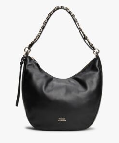 MOON LEATHER HOBO BAG