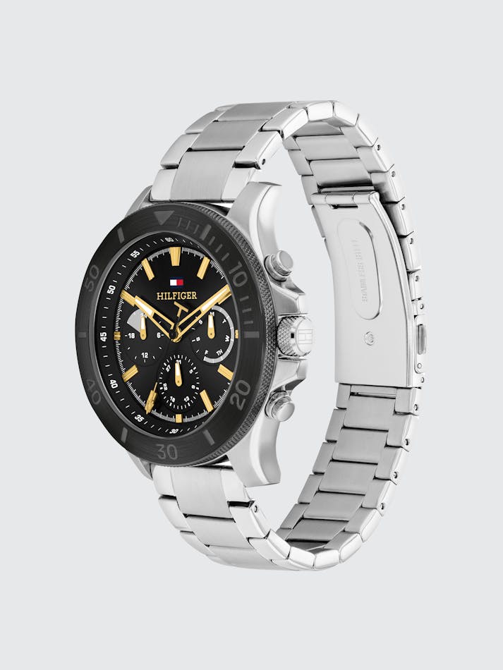 BRYAN STAINLESS STEEL BLACK DIAL