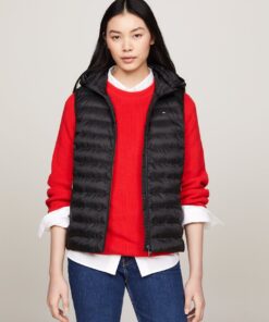 PADDED GLOBAL STRIPE VEST