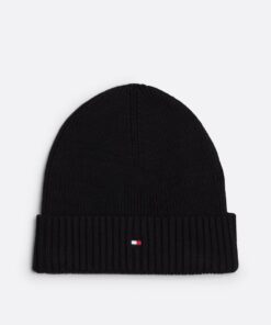 HILFIGER FLAG BEANIE WITH CASHMERE