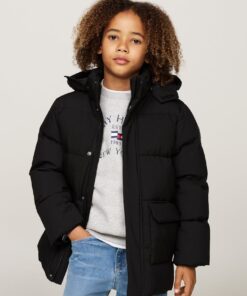 BOYS 8-16 HILFIGER MONOTYPE RELAXED PUFFER JACKET